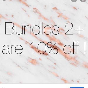 Bundle 2+ and save 10% off!